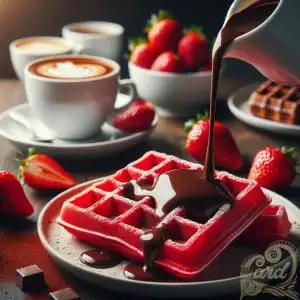 red waffles
