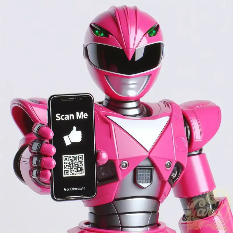 Robot pink ranger
