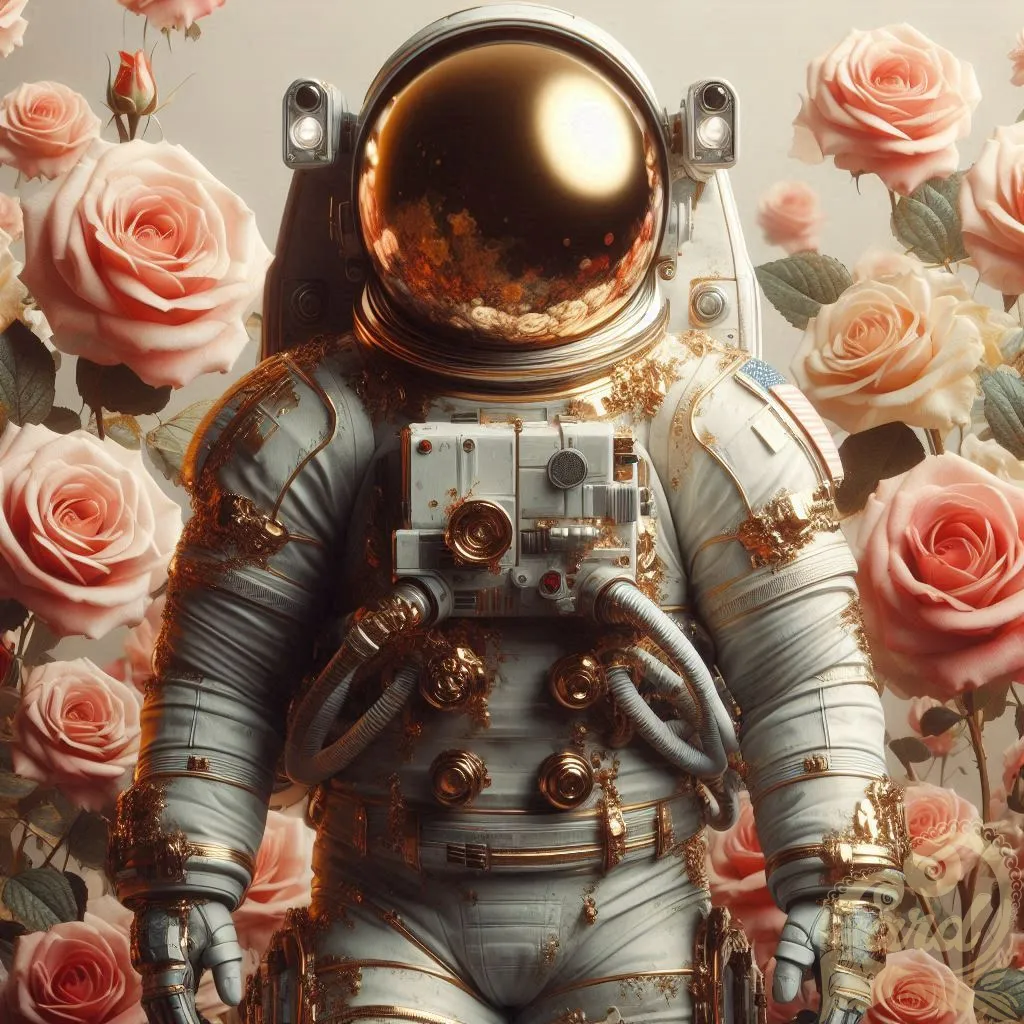 roses astronaut