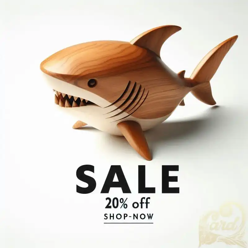 Sale Wooden shark