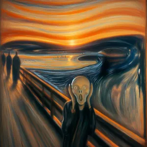 Scream Sunset Realism
