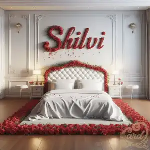 Shilvi's Romantic Bed