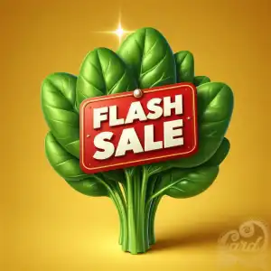 Spinach Flash Sale