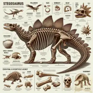 Stegosaurus infographic