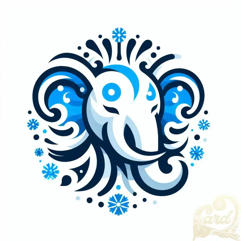 stylized elephant head logo
