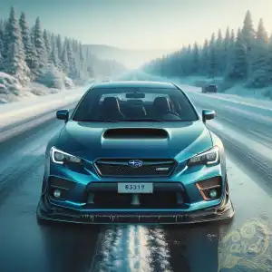 Subaru in winter