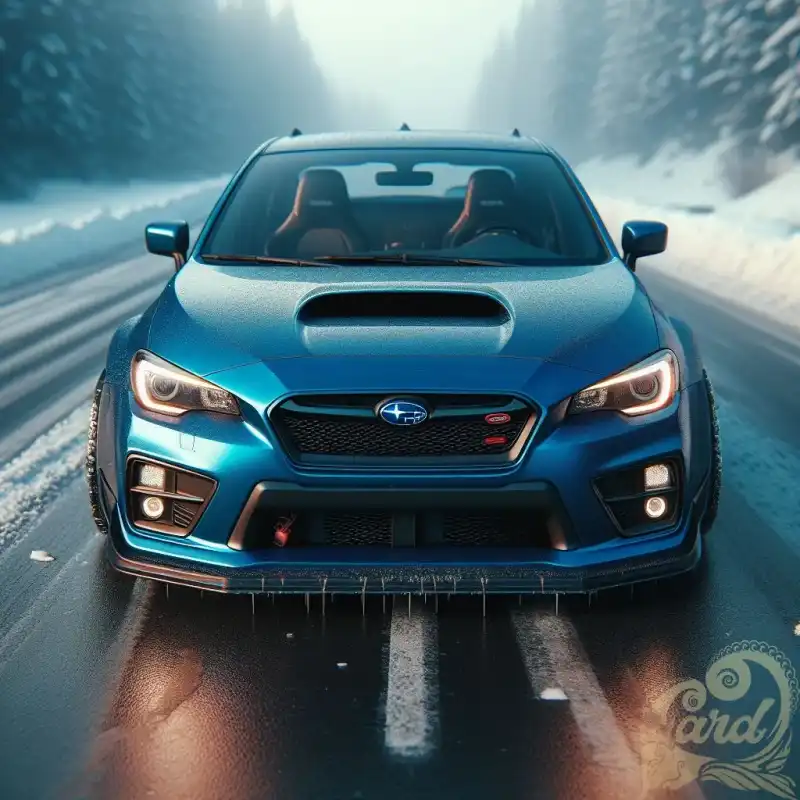 Subaru in winter