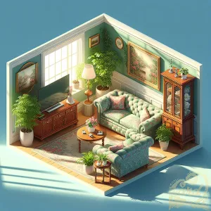 Sunny Cozy Living Corner
