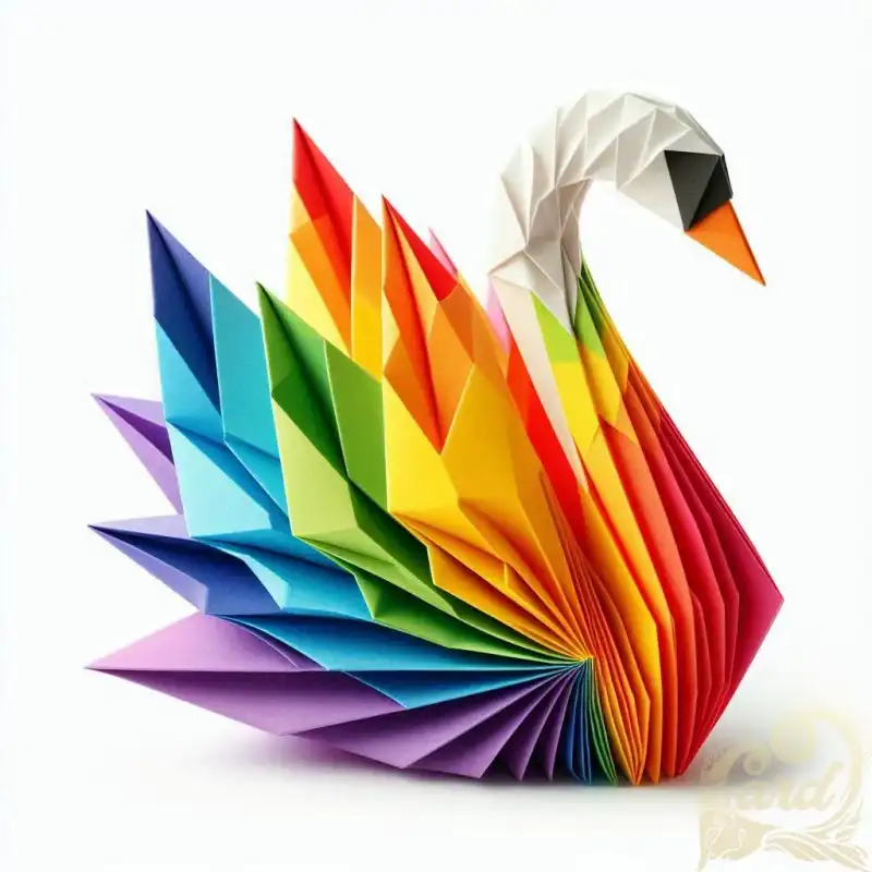 swan origami