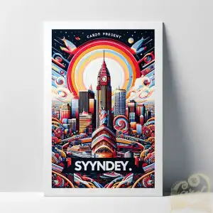 Sydney view poster