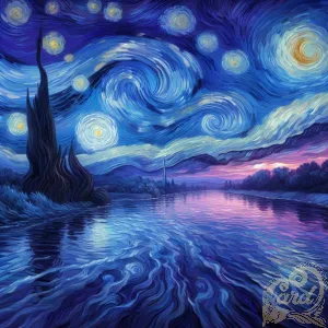 The Starry Twilight at River