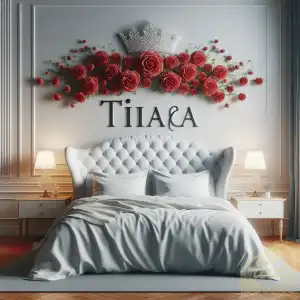Tiara's Romantic Bed