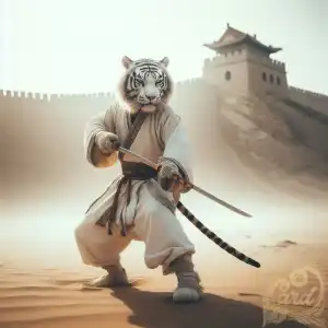 Tiger Chinese Warrior