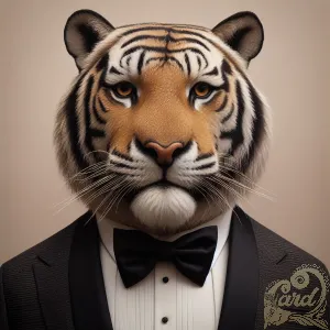 Tiger in Tuxedo