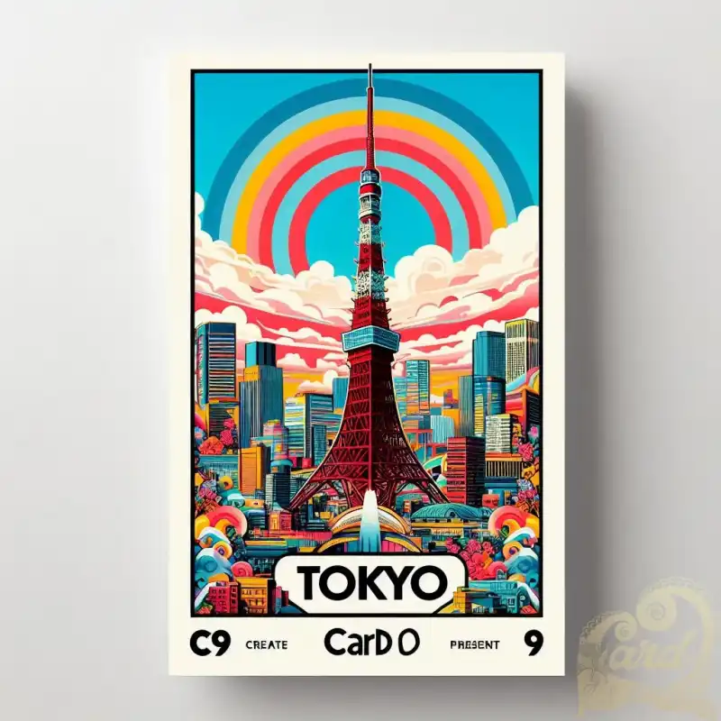 Tokyo view poster