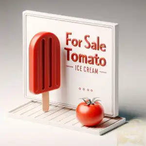 Tomato ice cream