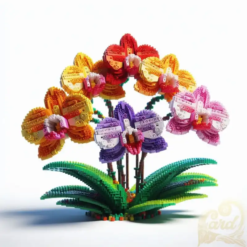 Toy orchid flower
