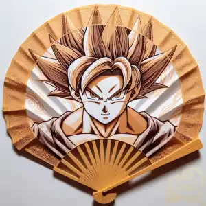 traditional fan goku
