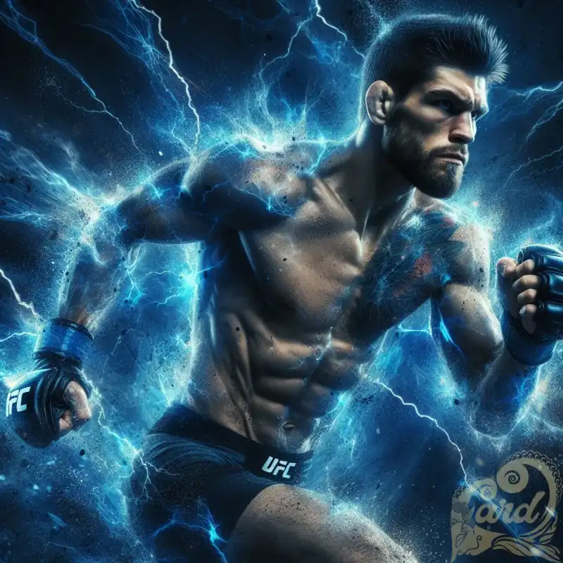 UFC fighter blue energy