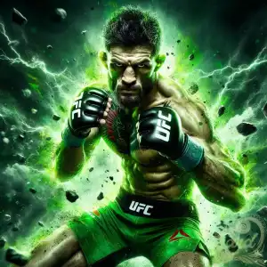 UFC fighter grenn energy
