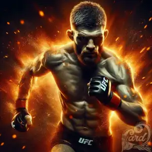UFC fighter orange energy