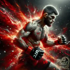 UFC fighter red energy