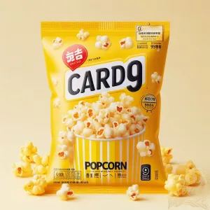 Vibrant CARD9 Popcorn Bag