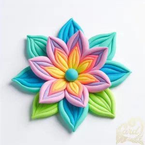 Vibrant Lotus Artwork