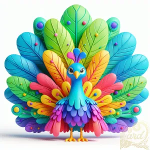 Vibrant Peacock Splendor