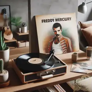 Vinyl Player wtih Freddy