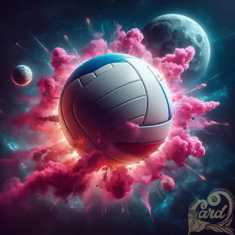 volley ball as a planet