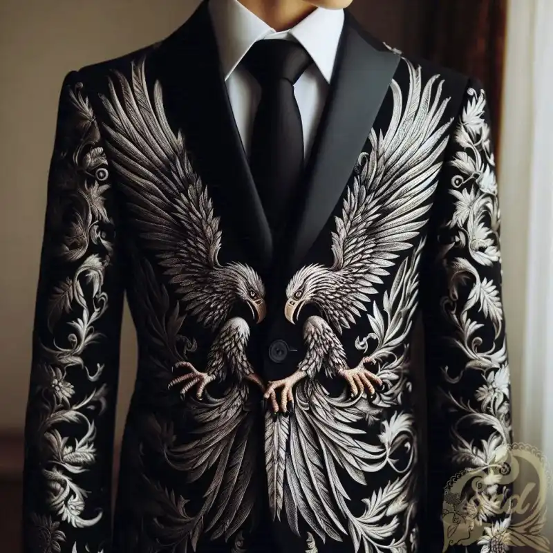 wedding suit eagle