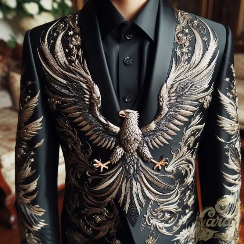 wedding suit eagle