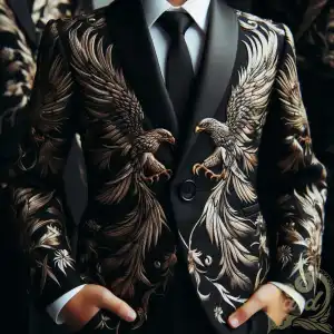 wedding suit hawk