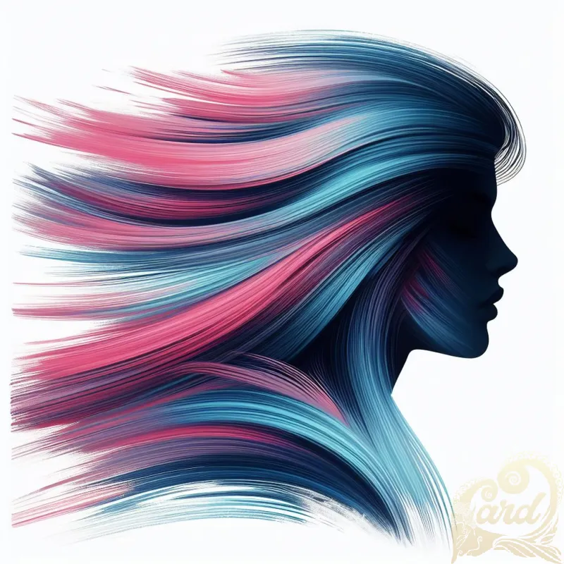 Woman’s Silhouette in Gradient