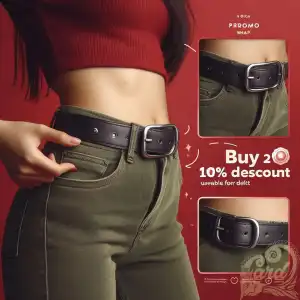 Women Snap Belt