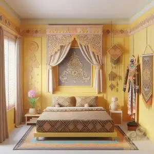 Yellow Ethic Bedroom